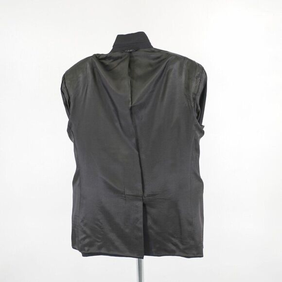 Jos A Bank Worsted Wool Black 2 Button Blazer 44L Tagged 46R - Picture 13 of 13